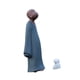thumbnail image 5 of Figura de monje, estatua de monje, robusta, linda, con perro pequeño, adorno de estatua de arcilla morada 85 cm x 55 cm x 202 cm, 5 of 9