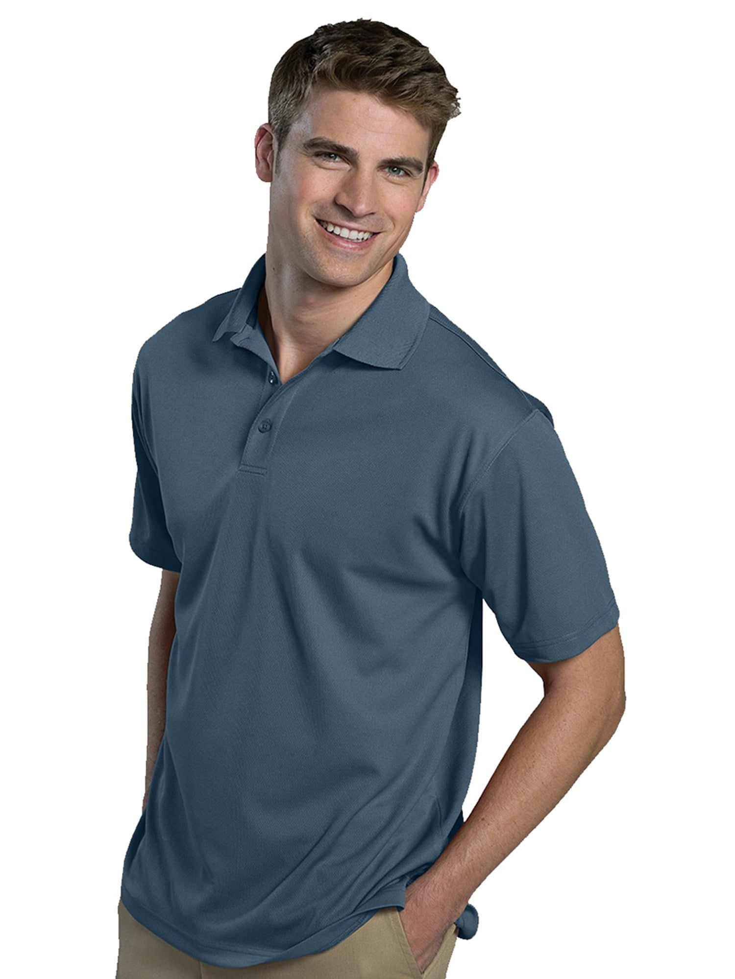 Edwards Garment Mens Moisture Wicking Casual Chino Blend Cargo Short/_TAN