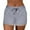 Grey, variant on Gspmoly Shorts Women, Summer Shorts for Women Casual Loose Comfy Elastic Waist Yoga Athletic Short Pants Trendy Beach Shorts Plus Size Shorts for Women Prime Deals Red L
