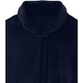 thumbnail image 4 of ZACPNCV Unisex Velvet Short Cape Cloak Soft Thermal Lapeled Single Button Velour Poncho Shawl Formal Outer Cape for Wedding, Party Navy, 4 of 7