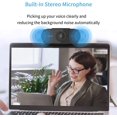 thumbnail image 3 of Caméra Web 1080P avec Microphone Full HD, Micros de Caméra Web Multi-Compatibles, Caméra Web de Diffusion, Caméra USB pour Ordinateur pour PC, Appels, Conférence, YouTube, Ordinateur Portable, Ordinateur de Bureau, 3 of 9