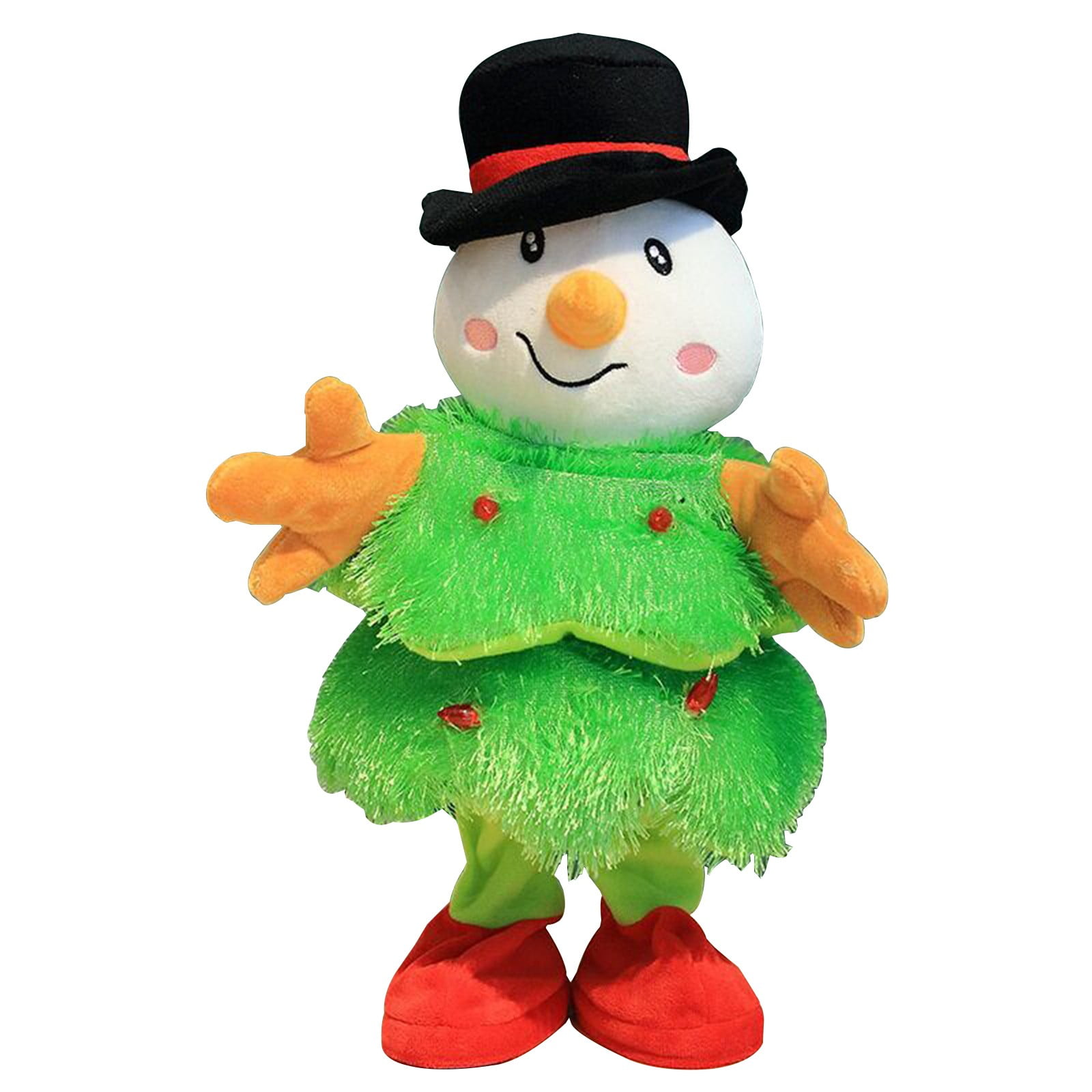 Père Noël Musical Qui Danse – Déco De Fête Animée Avec Mouvement Des Hanches – Idéal Pour Salon, Chambre, Appartement Ou Fête D’anniversaire