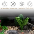 thumbnail image 4 of Accesorios de plantas de acuario de plástico Unique Bargains para decoraciones de acuarios en verde y marrón, 4 of 6