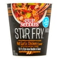 thumbnail image 5 of Nissin Foods Cup Noodles Stir Fry Ramen Noodles, Hot Garlic Chicken Flavor, 2.93 oz Cup, Shelf-Stable, 5 of 5