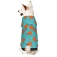 thumbnail image 1 of Fotbe Funny Chicken Sudadera con Estampado para Perros Pequeños – Suéter con Capucha para Mascotas, Tela Suave de Forro Polar con Bolsillo-XX-Large, 1 of 7