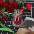 thumbnail image 3 of Regalos de flores y rosas preservadas en figuras de ángeles de vidrio para mujer, 3 of 9