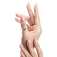 thumbnail image 7 of SuperJeweler 10K Yellow Gold 1.5MM Comfort Fit Curved Wave Thumb Ring For Women and Men, 7 of 7
