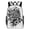 HuWng-5, variant on Leopard Floral Jeweled Pattern Luxe Backpack Travel Laptop Casual College Daypack Back to Bag