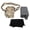 Camouflage, variant on NFTIGB 2L Water Bottle with Waist Carrying Bag Large Capacity Leakproof PVC Water Jug for Outdoor Sports Travel Camouflage (67.6 oz / 2L)