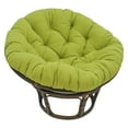 thumbnail image 3 of 44-inch Solid Micro Suede Papasan Cushion (Fits 42-inch Papasan Frame) - Indigo, 3 of 5