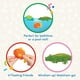 thumbnail image 2 of Bath Toys Battat Paddling, paquete de 4 animales de bañera, más de 2 años, 2 of 6