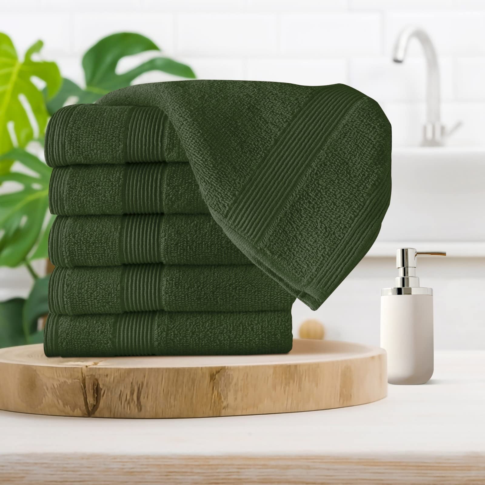 Everyday Luxury Bath Towel Sets - Pale Green – ZigZagZurich