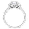 thumbnail image 5 of Everly Women's Created Moissanite Sterling Silver Engagement Ring, 5 of 9