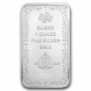 PAMP Suisse Cross of Christianity 1 oz Silver Bar - In Assay w/Sleeve