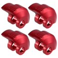 thumbnail image 2 of 4pcs Metal Shock Cap Protector for RC Car, Red, 2 of 5