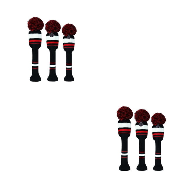Greeniant 3 piezas de Golf Club Cover 135 número Putter Headcovers Golf deportes reemplazable Protector accesorios mujeres hombres Type1 NO1
