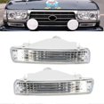 thumbnail image 3 of Car Front Bumper Turn Signal Lamp for Toyota Land Cruiser 80 Series 1991-1998 LC80 FJ80 FZJ80 HDJ80 HZJ80 4500 Left, 3 of 5