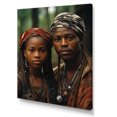 thumbnail image 2 of Designart "Tribes Fang African Gabon" African Tribes Wall Art Living Room, 2 of 5