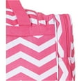 thumbnail image 5 of CalBags Chevron 19-inch Duffel Bag, Fuchsia White, 5 of 7