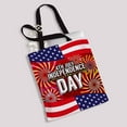 thumbnail image 2 of PKQWTM Independence Day Banner Canvas Shoulder Bags Handbags Tote Bags Shopping Bag, 2 of 2