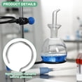 thumbnail image 2 of Uxcell Laboratory Retort Support Ring Clamp 100mm Opening Stainless Steel for Lab, 2 of 6