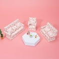 NIBOLOG Doll House Sofa 112 Miniature Sofa Furniture Model for Micro