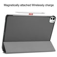 thumbnail image 4 of SaniMore for Apple iPad Pro 11 (2024) Case, Auto Sleep/Wake, Rugged PC Case with Tri-Fold Kickstand [Support iPad 1st/3rd Pencil Charging]  Shockproof Protective Case for Women Men, Gray, 4 of 7