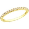 1/5 Carat T.W. Diamond Eternity Ring in 10kt Yellow Gold
