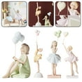 thumbnail image 6 of Simple Creative Cute Balloon Girl Ornaments Crafts Decorative Ornaments Gifts For Desktop Decor Accessories Home Living Room, 6 of 10