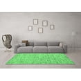 thumbnail image 3 of Ahgly Company Indoor Rectangle Solid Emerald Green Modern Area Rugs, 7' x 10', 3 of 4