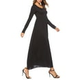 thumbnail image 4 of Robe Maxi Tauxra pour Femmes, Robe Décontractée à Manches Longues, Robe Ample à Taille Haute pour le Confort et le Style, 4 of 4
