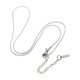 thumbnail image 4 of Cabina de Collar, Cadena de Collar de Personalidad Temperamento de Acero inoxidable Uso Más Seguro Confiable para Manualidadas de Bricolaje para Bueno Regalo, 4 of 7