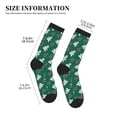 thumbnail image 3 of Pofeuu Gingerbread Snowman Cookies Print Crew Socks, Adult Running Hiking Socks for Youth and Adult, 3 of 7