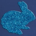 thumbnail image 2 of CafePress - Blue Glitter Silhouette Easter Bunny Maternity T S - Maternity Dark T-Shirt, 2 of 3
