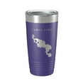 thumbnail image 1 of Lyman Lake Map Tumbler Travel Mug Insulated Laser Engraved Coffee Cup Arizona 20 oz Purple, 1 of 1
