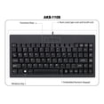 thumbnail image 6 of Adesso EasyTouch AKB-110B Mini Keyboard, 6 of 11