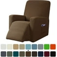 thumbnail image 1 of Subrtex Housse Extensible pour Fauteuil Inclinable 1 Pce, Housse Texturée à Carreaux avec Poches, 1 of 6