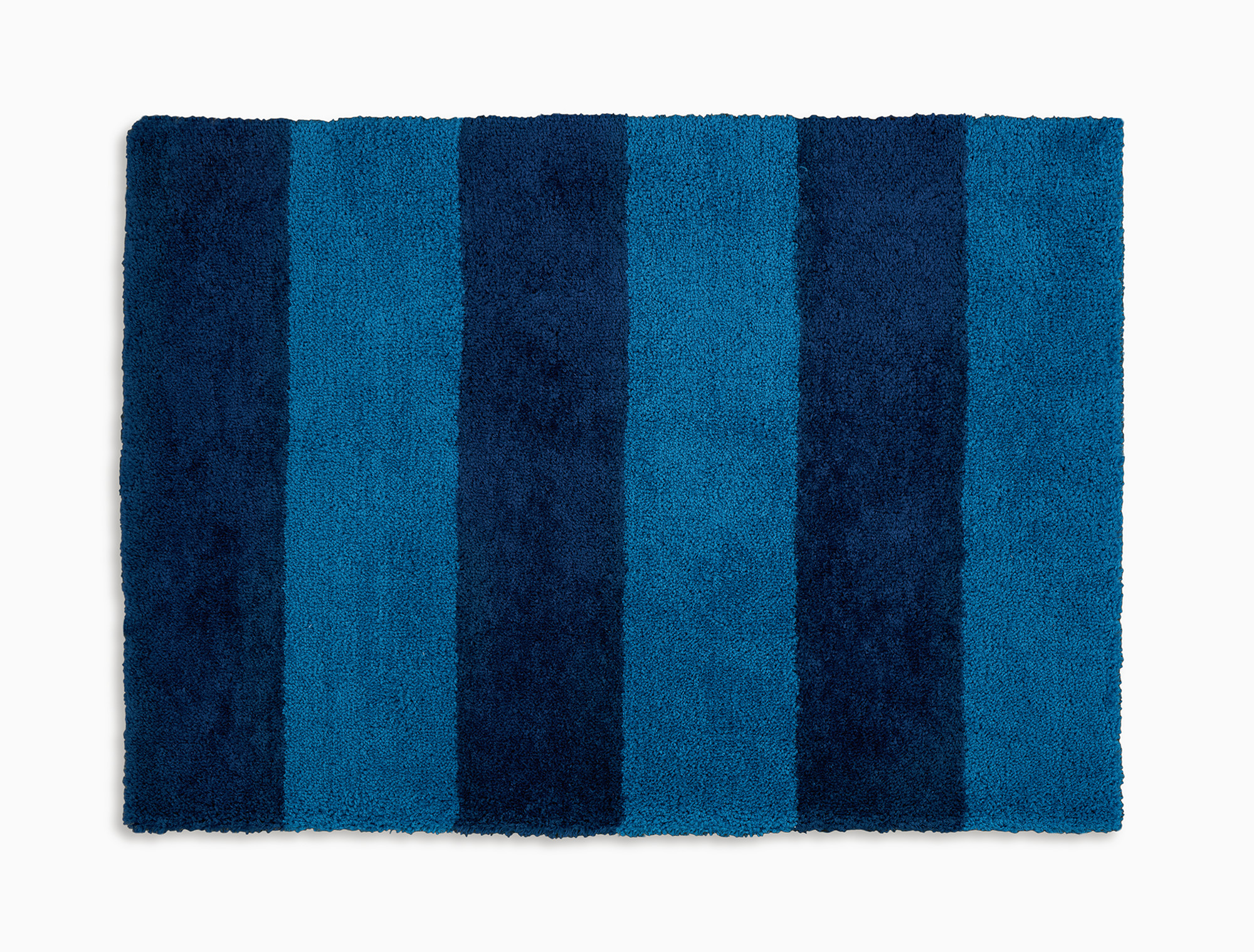 Calvin Klein Home 5 X 7 Blue Chicago Shag Area Rug CK722