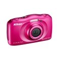 thumbnail image 3 of Nikon COOLPIX S33 Cámara digital impermeable a prueba de golpes y congelación de 13,2 MP (rosa), 3 of 7