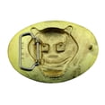 thumbnail image 2 of Lion Belt Buckle Big Cat Tiger Head Men Women Metal King Gold Costume Fashion, 2 of 2