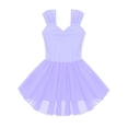 thumbnail image 3 of Aislor Kids Girls Sleeveless Ruched Ballet Dance Tutu Dress Leotard Figure Ice Skating Dress Ballerina Costume, 3 of 7