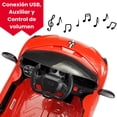 thumbnail image 3 of Montable Eléctrico The Baby Shop - con controlo remoto, con conexion USB y auxiliar Rojo - Luz y Sonido, 3 of 7