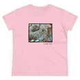 thumbnail image 3 of Women's Cotton T-Shirt with Elephant Design, Original Artwork. Modern and Stylish, 3 of 5