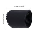thumbnail image 2 of Minkissy 4 Pcs Pieds d'Échelle en Caoutchouc Ronds pour Protection de Sol Vie Quotidienne, 2 of 7