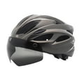 thumbnail image 2 of Casco de bicicleta, casco de bicicleta, gafas extraíbles transpirables ajustables para adultos casco de bicicleta de montaña al aire libre, casco de Titanio, 2 of 8