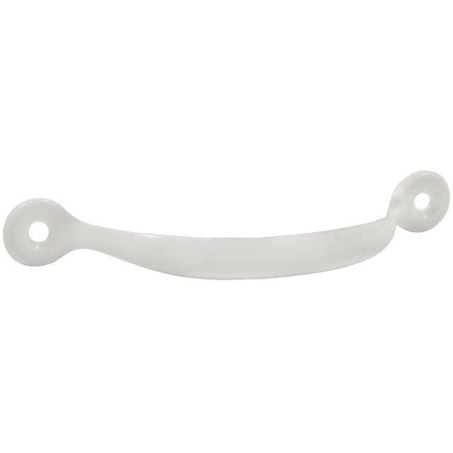 Empuñadura National Hardware V200 4-3/4 de acero blanco