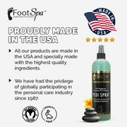FOOTSPA - Pedi Spray Antiseptic, Mint & Eucalyptus - Refreshing Foot Care - 16 Ounces