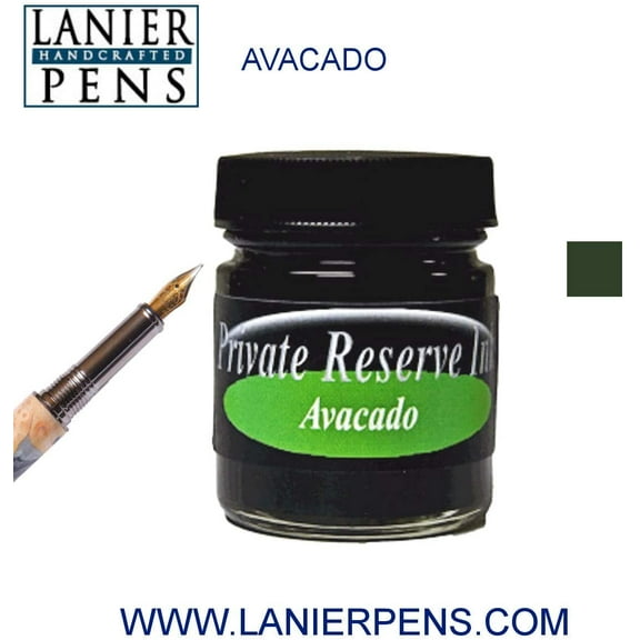 Private Reserve Ink, 60ML Ink Bottle - Avocado
