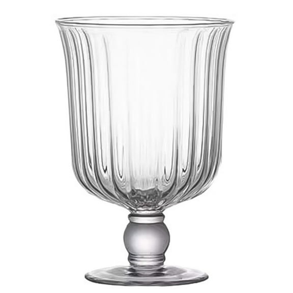 Glass Vase Clear Candlesticks Holiday Table Centrepieces for Dining Room