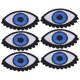 thumbnail image 4 of 6 parches termoadhesivos DIY de colores brillantes con patrón de ojos grandes para ropa, vestidos, sombreros, vaqueros, costura de camisas y chaquetas., 4 of 14